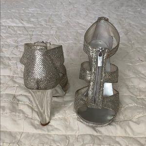 Michael Kors Silver Heels